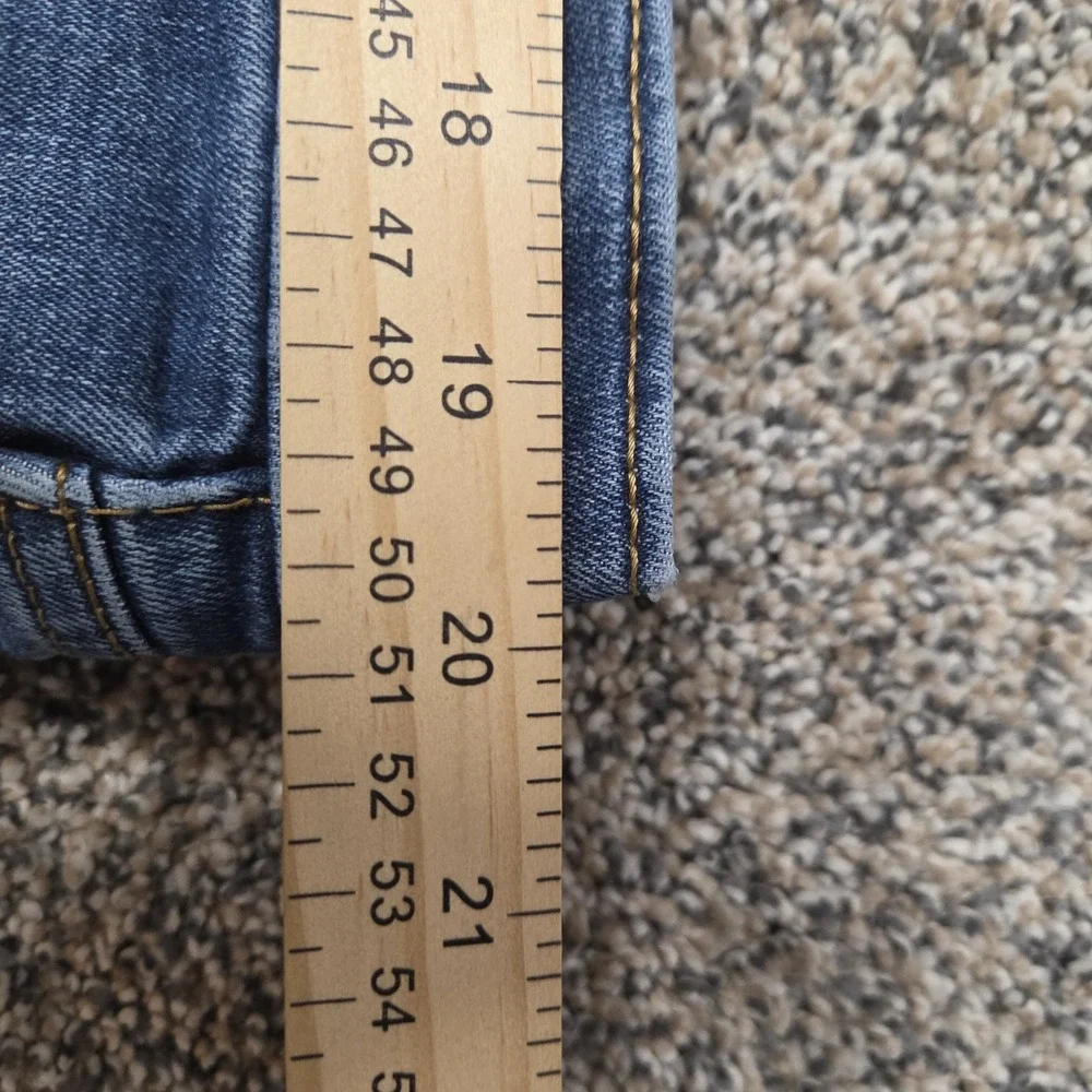 Levis‎ 541 Athletic Taper Mens Blue Jeans 42x32 Medium Wash Stretch Denim